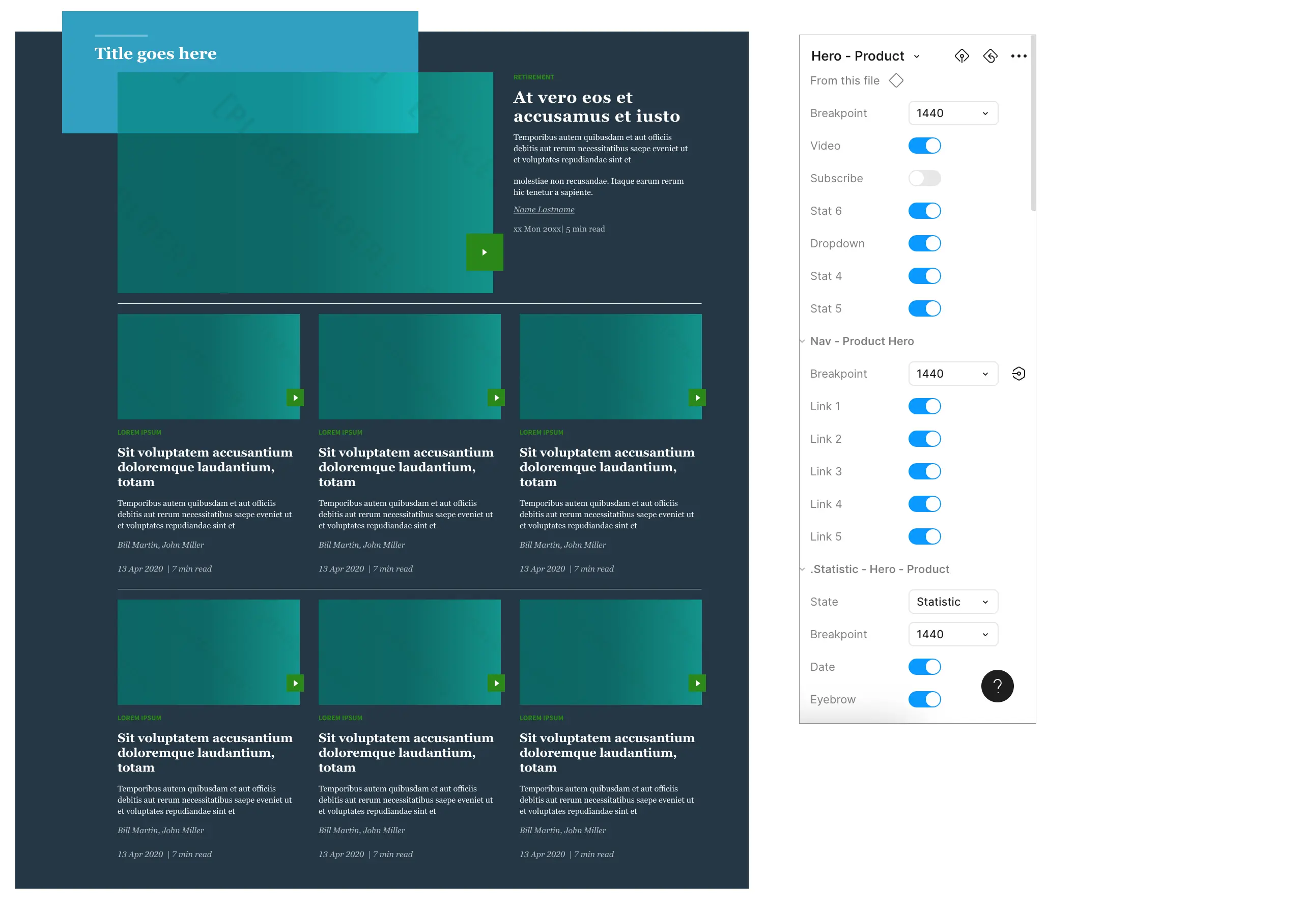 Nuveen Responsive Components