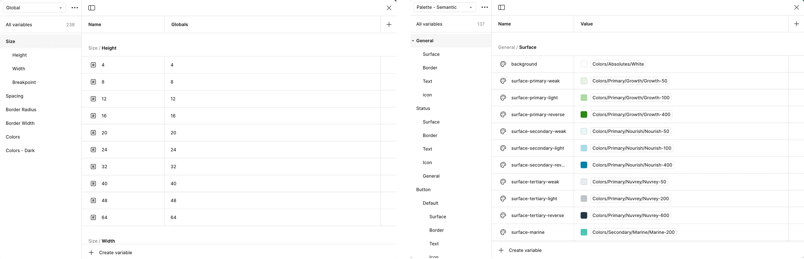 Nuveen Design Tokens
